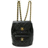 Vintage CC Pocket Backpack Quilted Lambskin Small