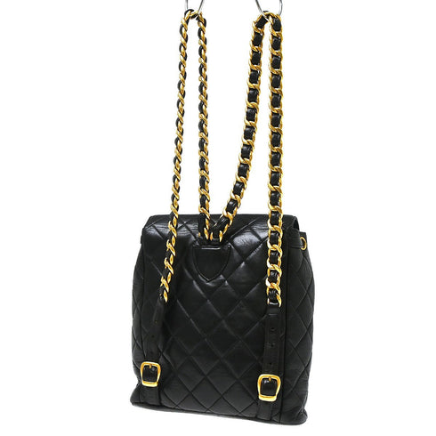 Vintage CC Pocket Backpack Quilted Lambskin Small