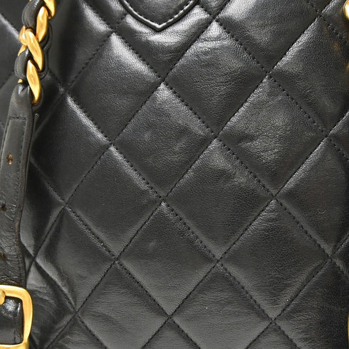 Vintage CC Pocket Backpack Quilted Lambskin Small
