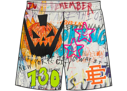Eric Emanuel EE Asspizza Halloween Short Multicolor