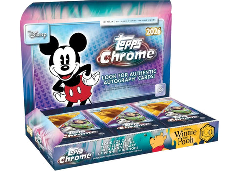 2026 Topps Chrome Disney Hobby Box