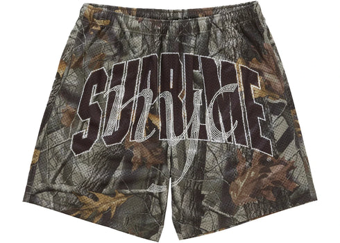 Supreme Rhinestone Mesh Short Realtree Hardwoods Camo