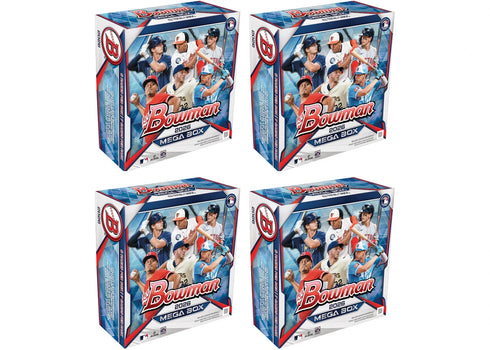2026 Bowman Baseball Mega Box 4x Lot