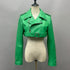 VVS Kate Sheep Leather Cropped Bomber Jacket