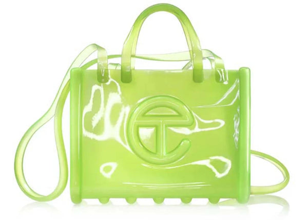 Telfar x Melissa Medium Jelly Shopper Green