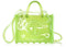 Telfar x Melissa Medium Jelly Shopper Green