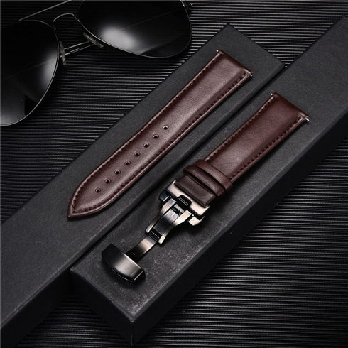 Smooth Calfskin Leather Watchstrap