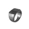 Square Black/Gold/Silver Metal Ring