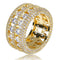Gold/Silver Thick Band Ring