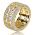Gold/Silver Thick Band Ring