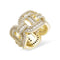 VVS Jewelry Icy Chain Ring