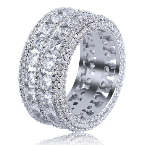 Gold/Silver Thick Band Ring