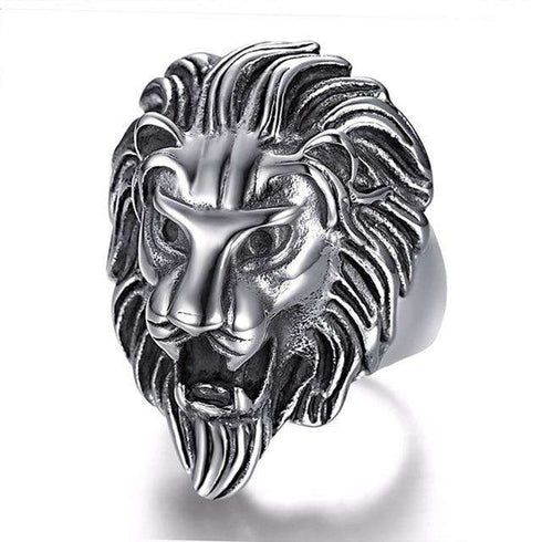 Lion Boss Ring