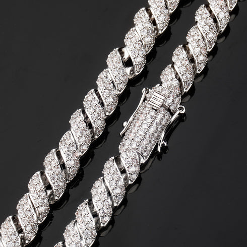 10mm Cuban Rope Chain