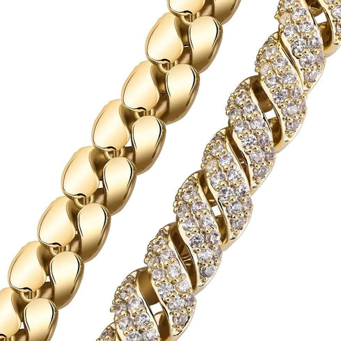 10mm Cuban Rope Chain