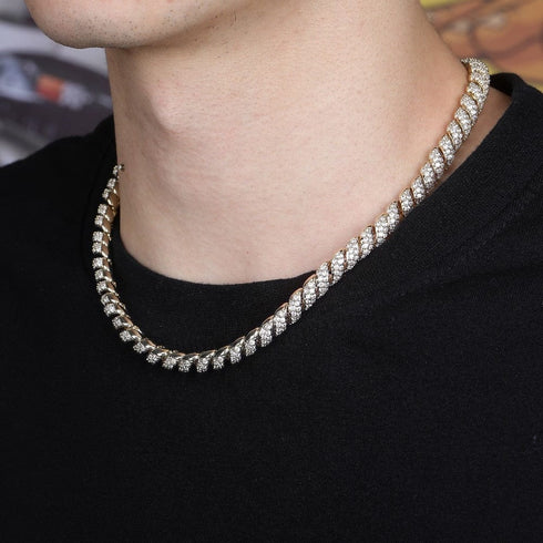10mm Cuban Rope Chain