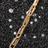 10mm Gold Paper Clip Bracelet