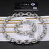 10mm O-Shape VVS Moissanite Cuban Link Chain or Bracelet