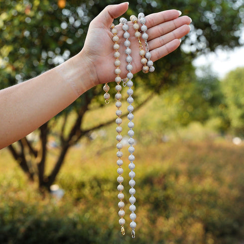 10MM Prong Beads Chain + FREE bracelet