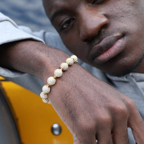 10MM Prong Beads Chain + FREE bracelet