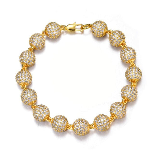 10MM Prong Beads Chain + FREE bracelet
