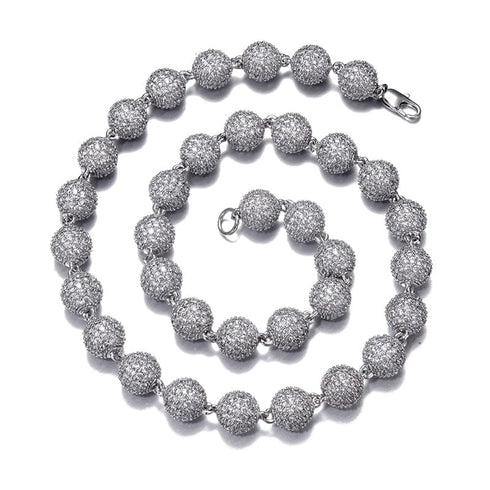 10MM Prong Beads Chain + FREE bracelet