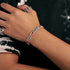 10mm S925 VVS Moissanite Two-tone Cuban Link Bracelet