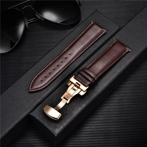 Smooth Calfskin Leather Watchstrap