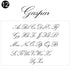 VVS Jewelry Custom Cursive Name Keychain