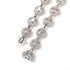 12mm Bowl Shaped Iced out Chain or Bracelet