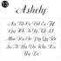 VVS Jewelry Custom Cursive Name Keychain