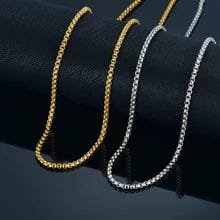 14k Gold 316L Stainless Steel Rope Chain - BOGO