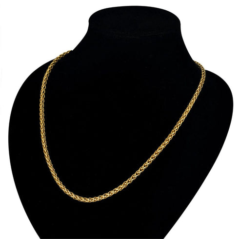 14k Gold 316L Stainless Steel Rope Chain - BOGO