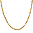 14k Gold 316L Stainless Steel Rope Chain