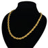 14k Gold 316L Stainless Steel Rope Chain - BOGO