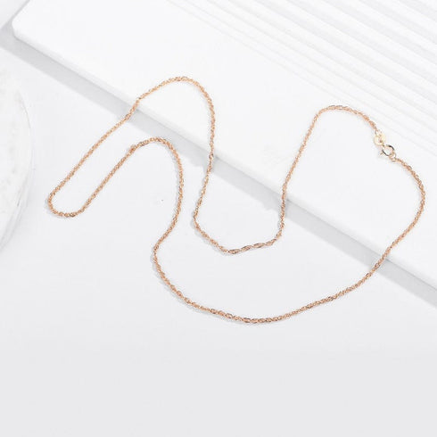 14k Solid Gold Rope Chain