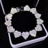 15mm Fully Bling Iced Out Tennis Chain and Bracelet Bundle