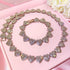 15mm Fully Bling Iced Out Tennis Chain and Bracelet Bundle