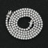 VVS Jewelry 925 Sterling Silver Moissanite Tennis Chain PASSES DIAMOND TEST US INVENTORY