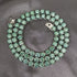 VVS Jewelry Rare Blue/Green 925 Sterling Silver Moissanite Tennis Chain