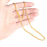 18K Solid Gold 1.7mm Rope Chain