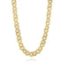 16mm Gold Infinity Prong Cuban Chain plus FREE Bracelet