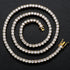 VVS Jewelry 925 Sterling Silver Moissanite Tennis Chain PASSES DIAMOND TEST US INVENTORY
