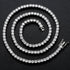 VVS Jewelry 925 Sterling Silver Moissanite Tennis Chain PASSES DIAMOND TEST US INVENTORY