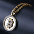 VVS Jewelry Iced bitcoin pendant
