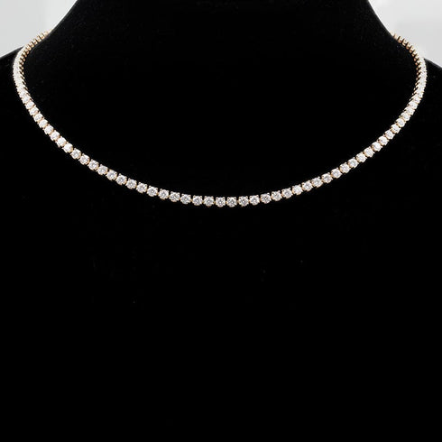 VVS Jewelry Solid Gold VVS Moissanite Tennis Chain