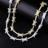 18K Gold/Silver Micro Pave Knot Cuban Chain + FREE Bracelet Bundle