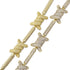 18K Gold/Silver Micro Pave Knot Cuban Chain + FREE Bracelet Bundle