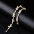 18K Gold/Silver Micro Pave Knot Cuban Chain + FREE Bracelet Bundle