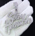 18K Gold "Stay Humble" Baguette Pendant Necklace